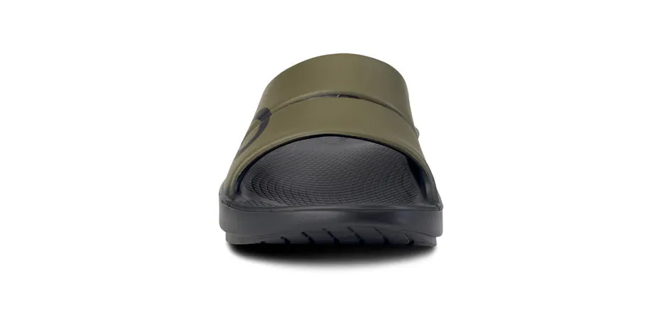 OOFOS Men's OOahh Sport Slide Sandal - Tactical Green