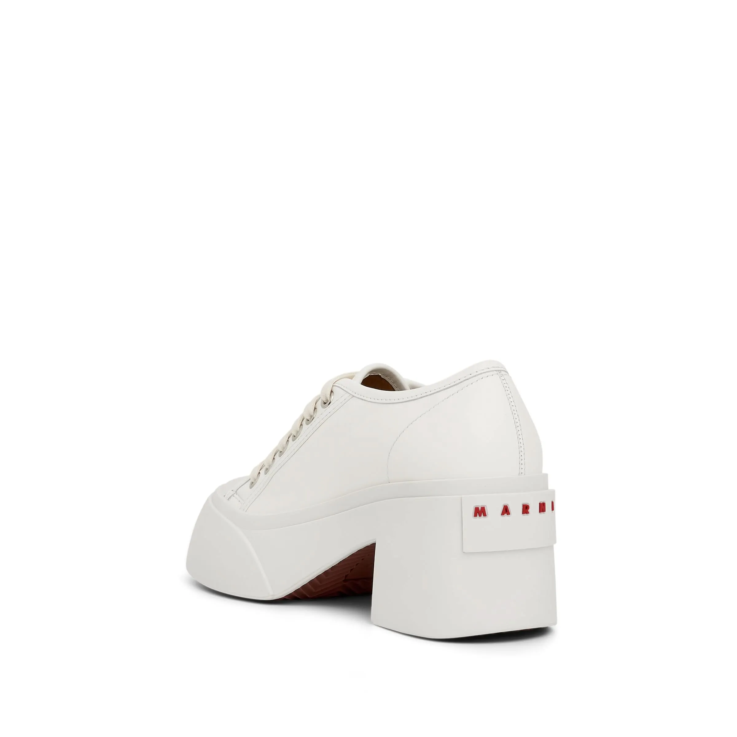Pablo Lace-Up Pumps in White