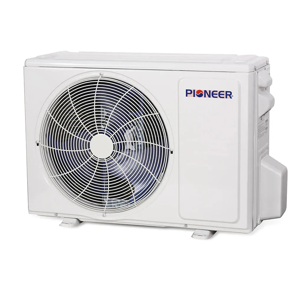 Pioneer® 9,000 BTU 21.7 SEER2 Ductless Mini-Split Inverter  Energy-Star Air Conditioner Heat Pump System Full Set 230V