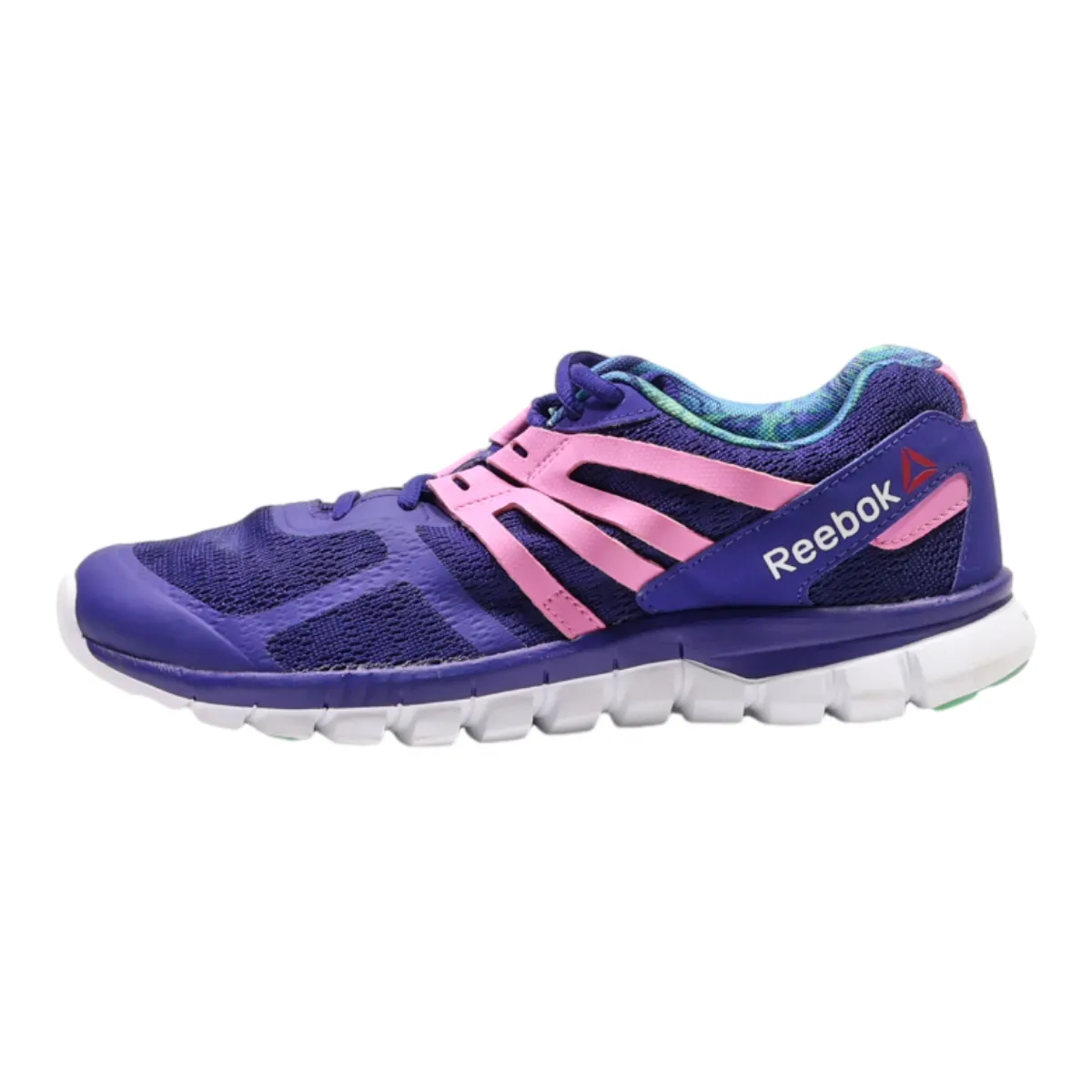 REEBOK Sneaker Trainers Blue Synthetic Womens UK 6.5
