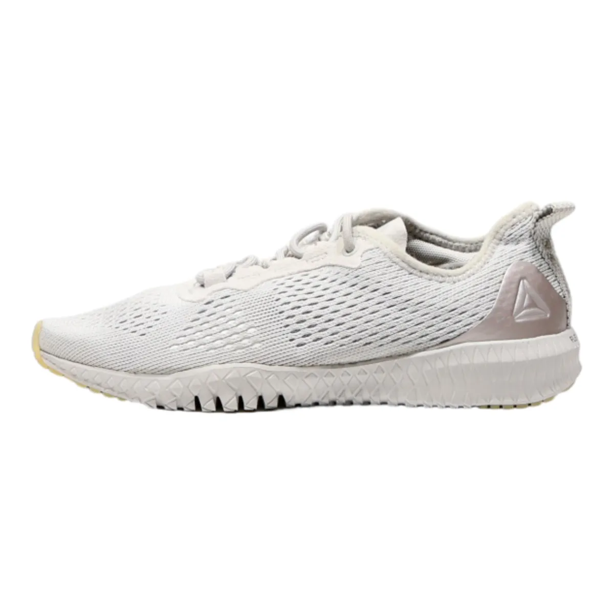 REEBOK Sneaker Trainers Silver Synthetic Womens UK 5