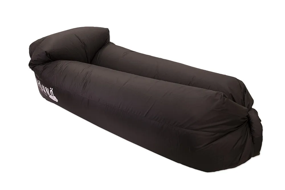 Röhnö Chill Inflatable Lounger, Black