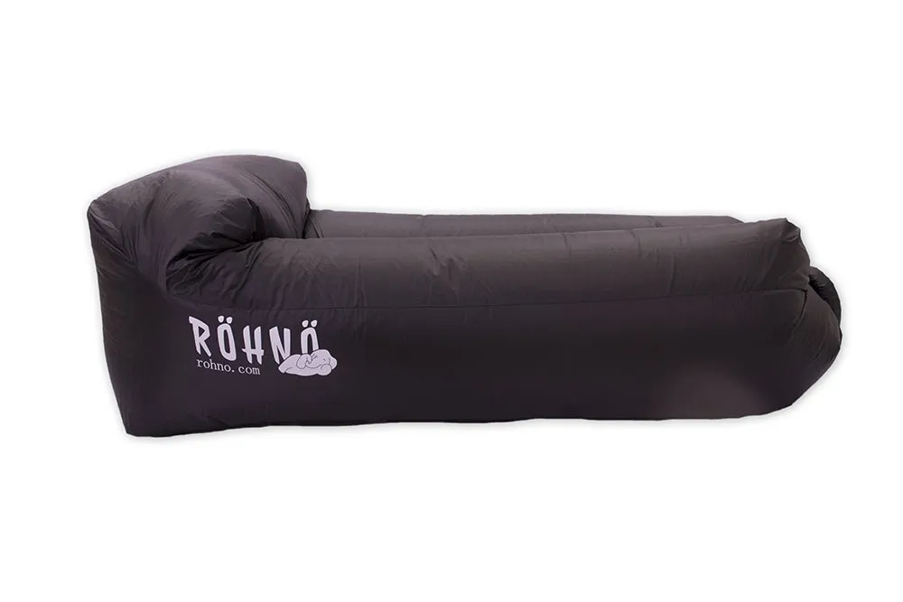 Röhnö Chill Inflatable Lounger, Black