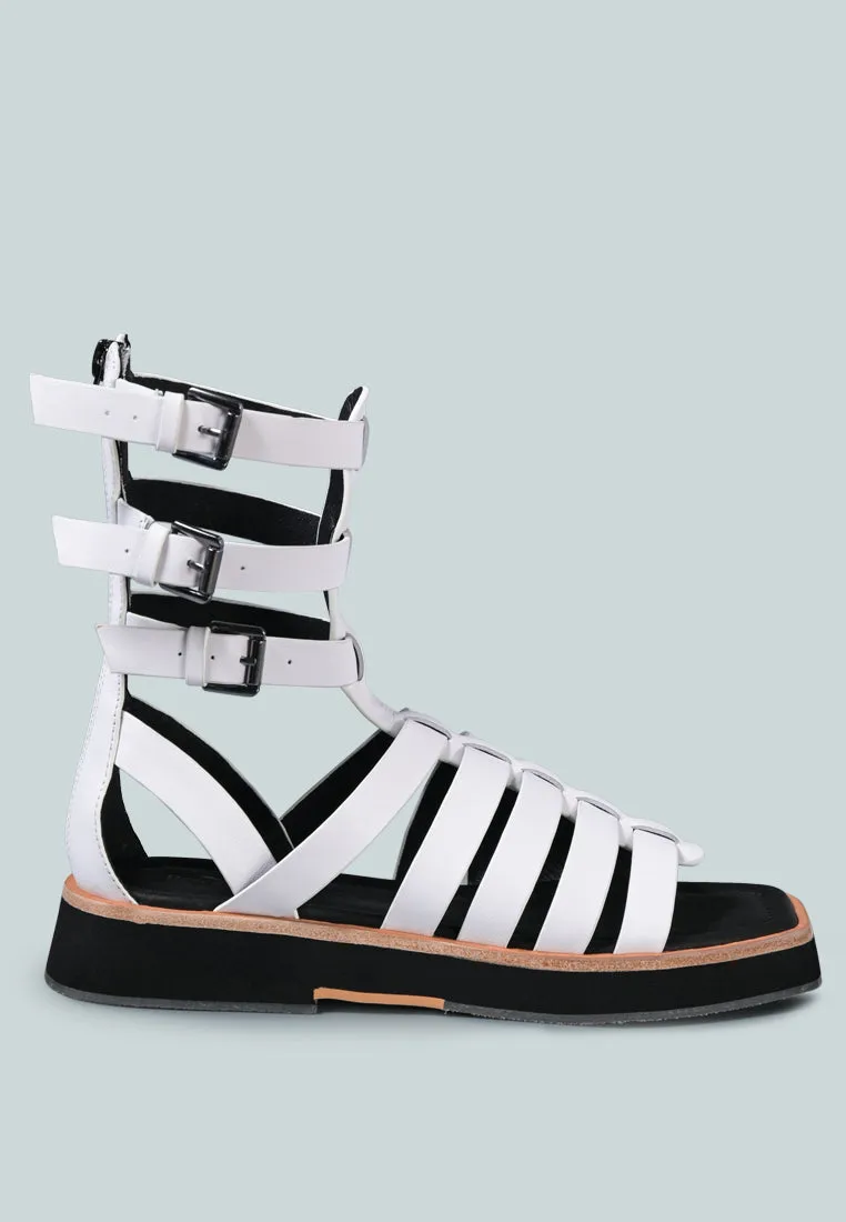 Robbie Gladiator Square Toe Sandal