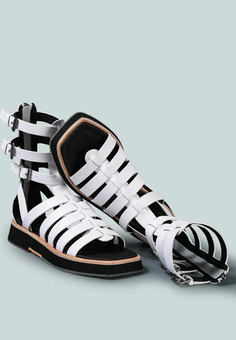 Robbie Gladiator Square Toe Sandal