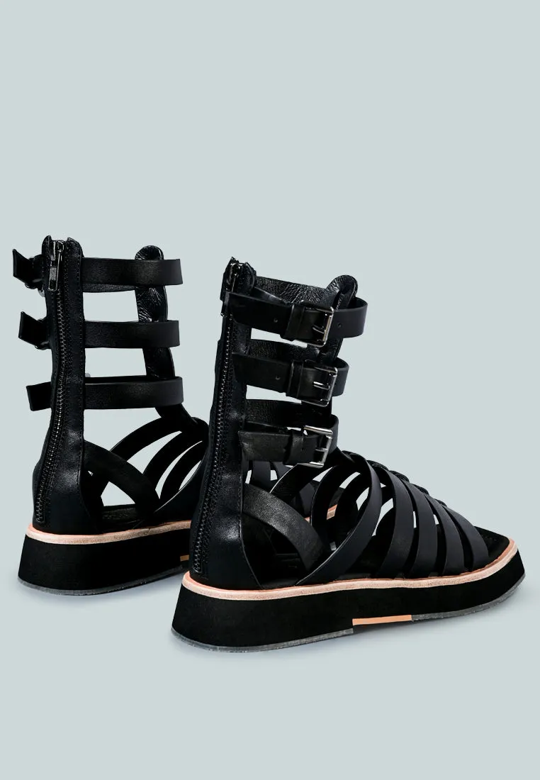 Robbie Gladiator Square Toe Sandal