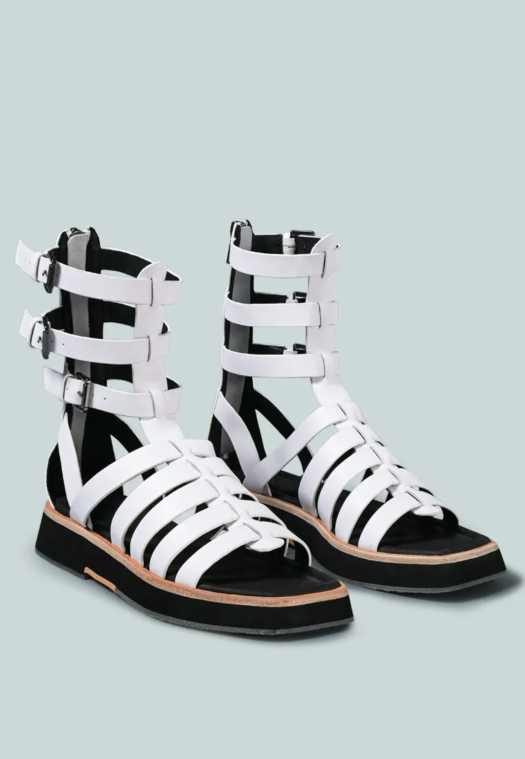 Robbie Gladiator Square Toe Sandal
