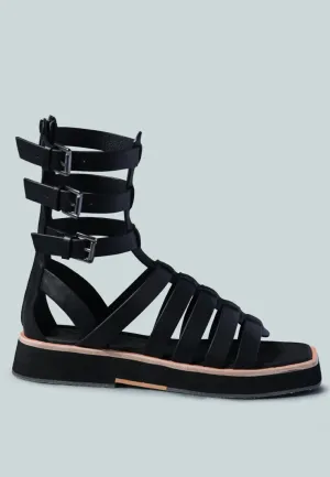 Robbie Gladiator Square Toe Sandal