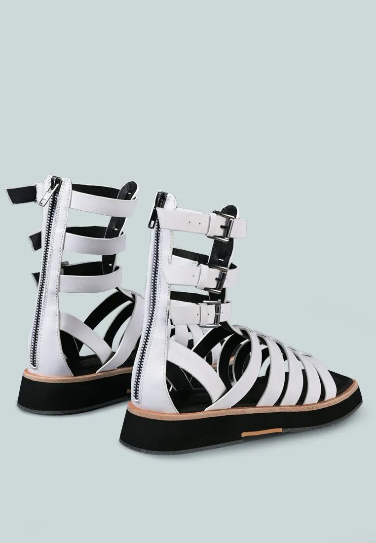 Robbie Gladiator Square Toe Sandal