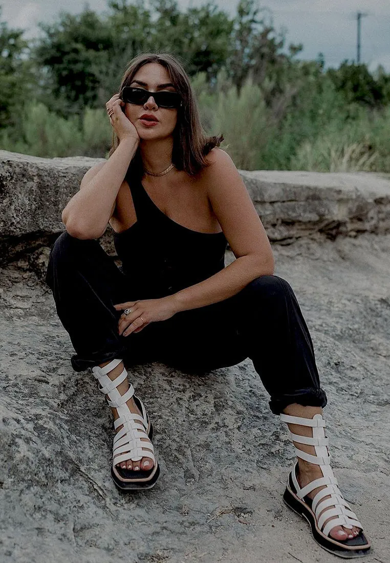 Robbie Gladiator Square Toe Sandal