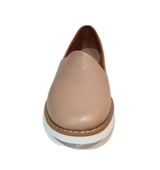 Sala Europe Gigi Taupe Slip On Closed Toe Made In Turkey