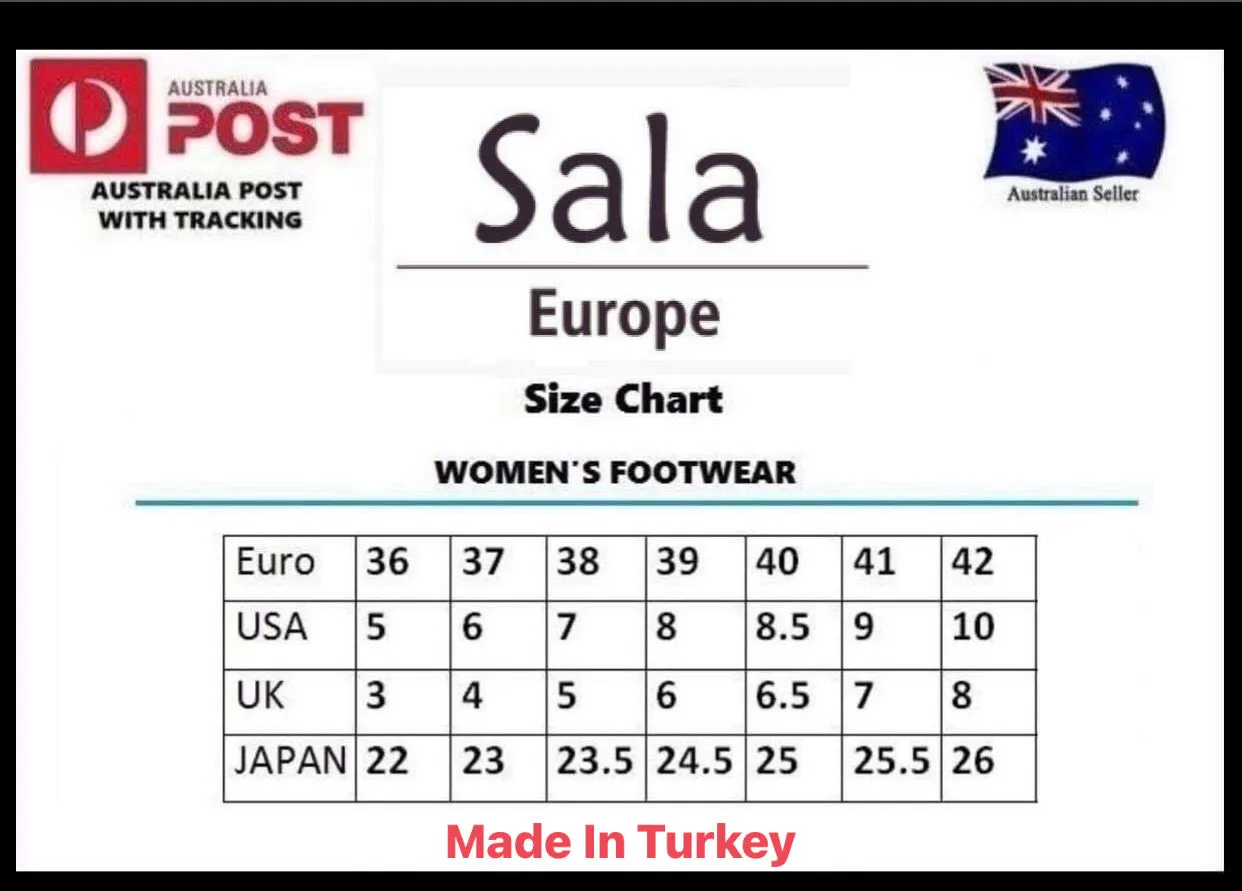 Sala Europe Gigi Taupe Slip On Closed Toe Made In Turkey