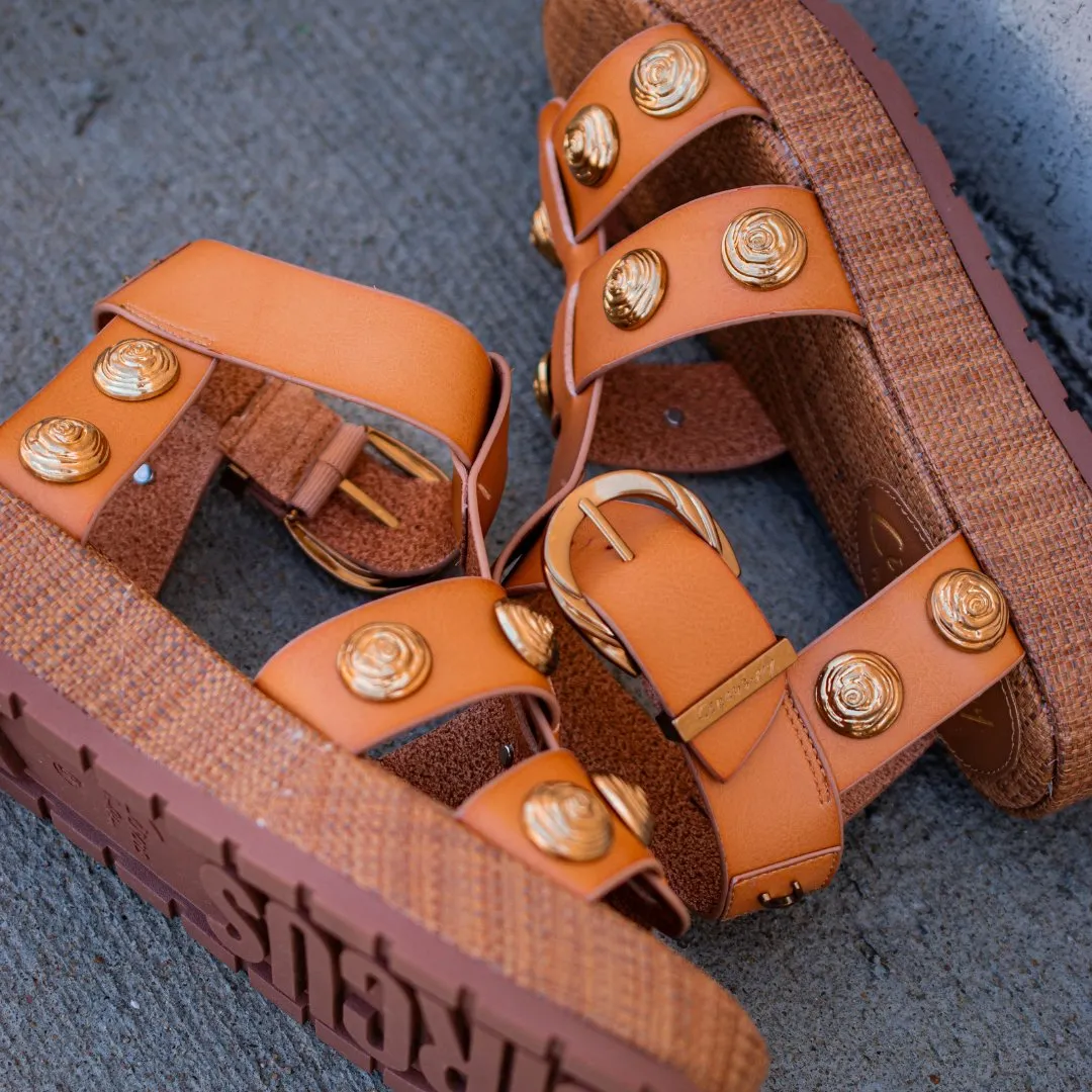 Sam Edelman: Katy Stud in Redbrown