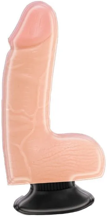Skinsations ''Soaking Wet'' Vibrator, 6.5 Inch -Flesh