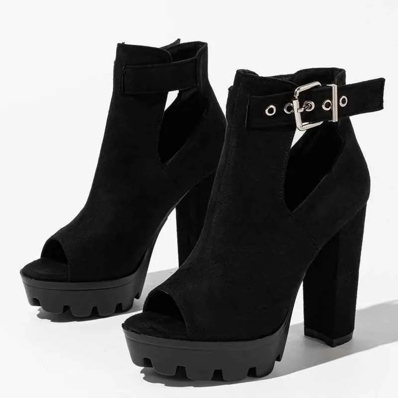 TSS42 Chunky Gladiator Sandals - Women's Casual Shoes