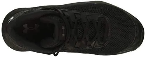 Under Armour Boys' Grade School Jet 2018 SYN Basketball Shoe, (002)/Black, 5.5