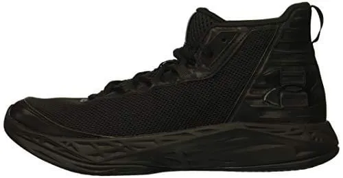 Under Armour Boys' Grade School Jet 2018 SYN Basketball Shoe, (002)/Black, 5.5