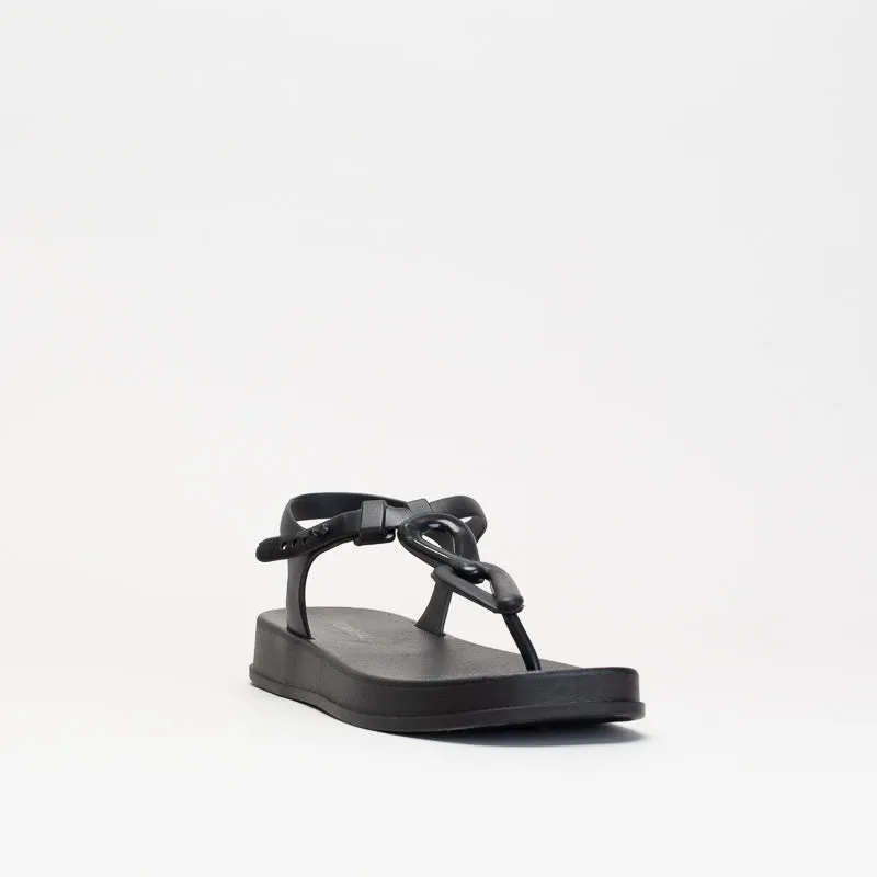 Unreal Women Rope Chunky Sq Toe Jelly Sandal _ 150549