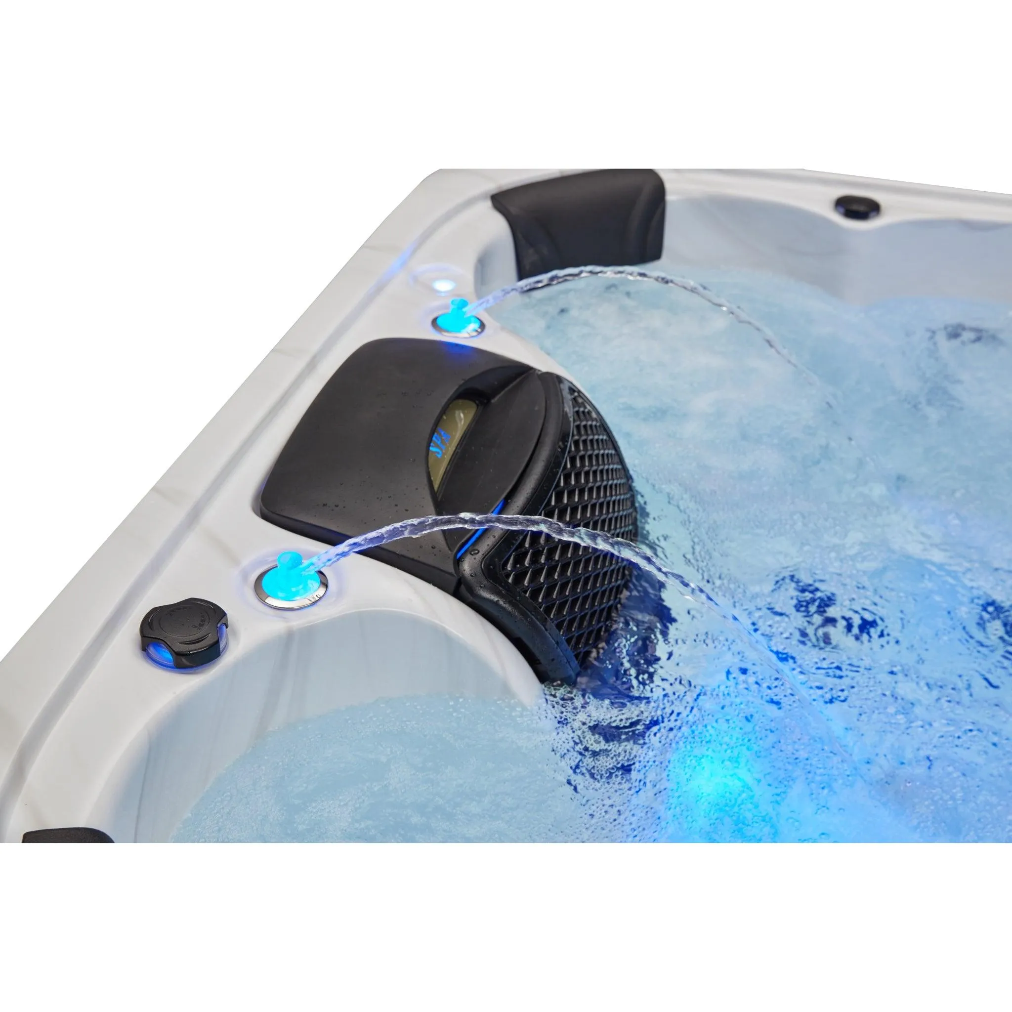 Victoria 6 Person Hot Tub Spa Lounger with Bluetooth WS-693