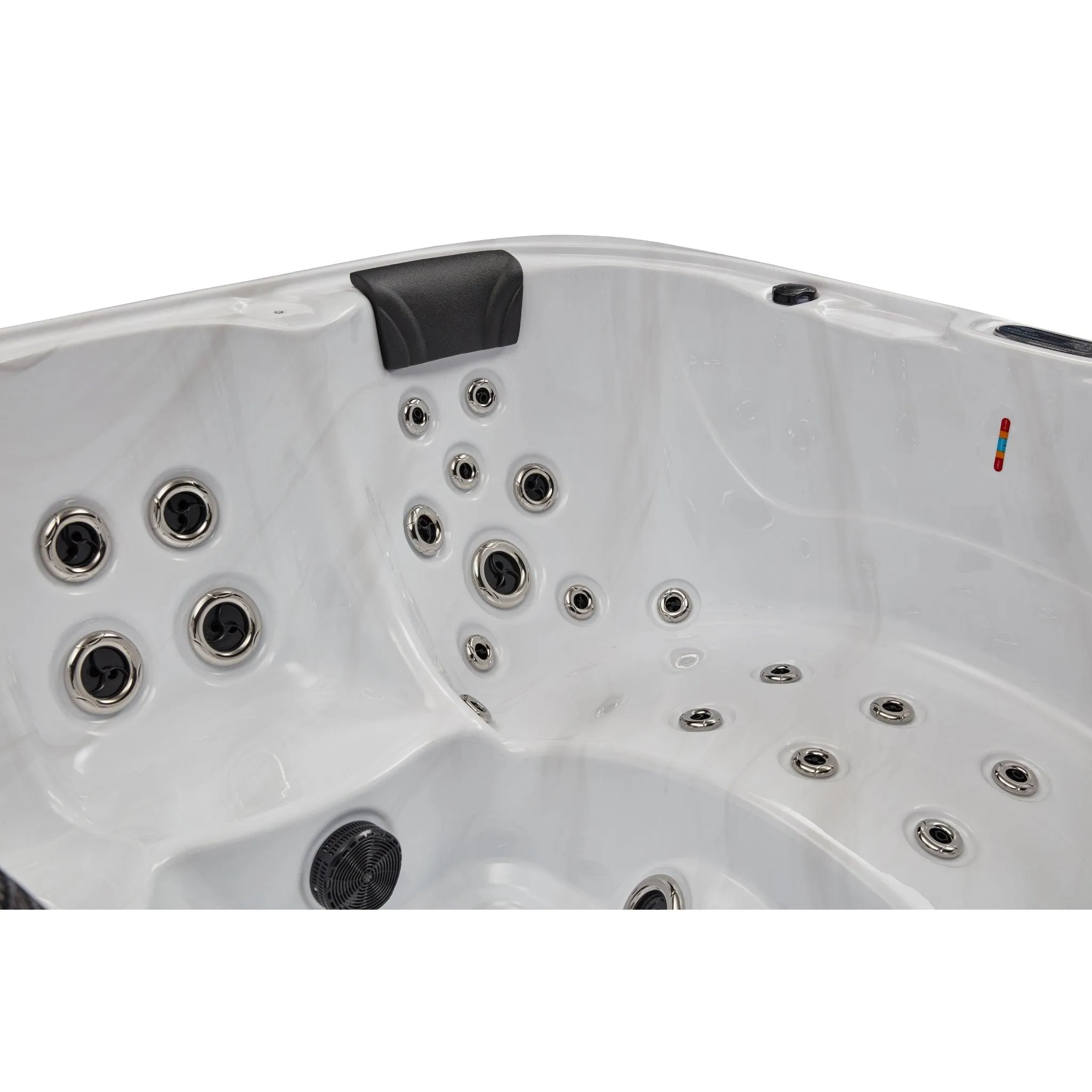 Victoria 6 Person Hot Tub Spa Lounger with Bluetooth WS-693