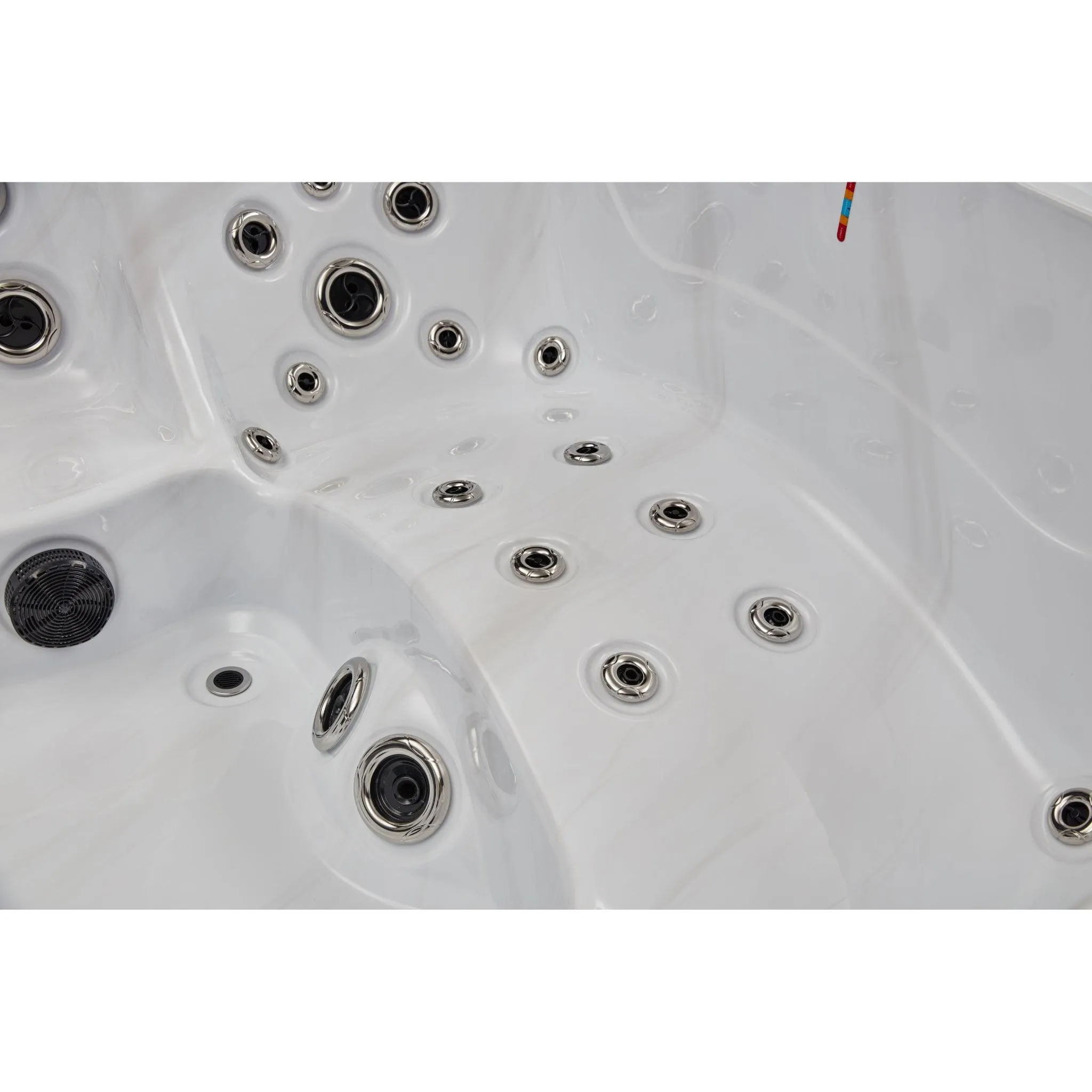 Victoria 6 Person Hot Tub Spa Lounger with Bluetooth WS-693