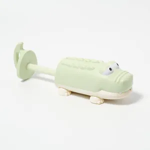 Water Squirters Crocodile Pastel Green