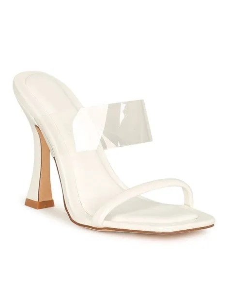 White Summer Refreshing High Heel Sandals