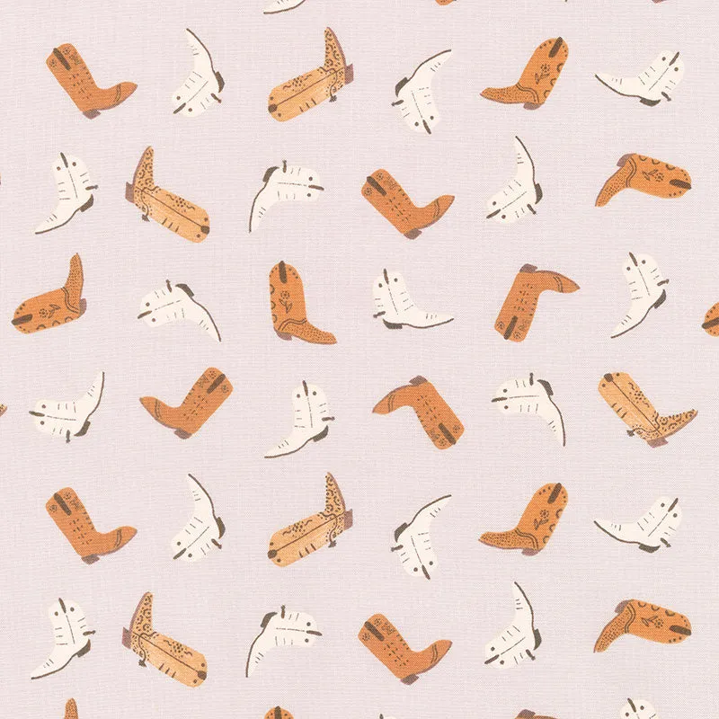 Wild West - Wild West Boots Gray Yardage