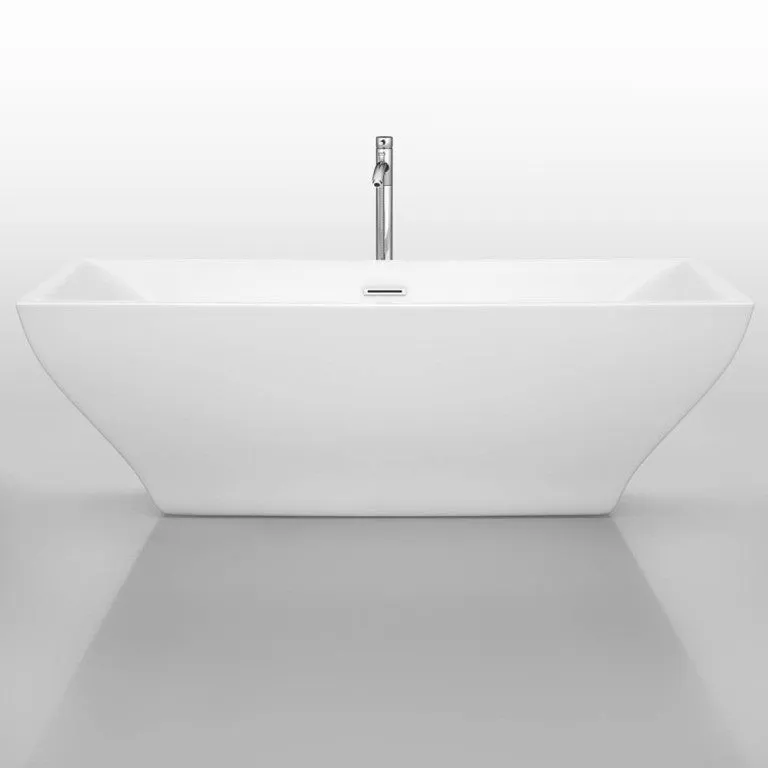 WYNDHAM COLLECTION Maryam 71" Soaking Bathtub