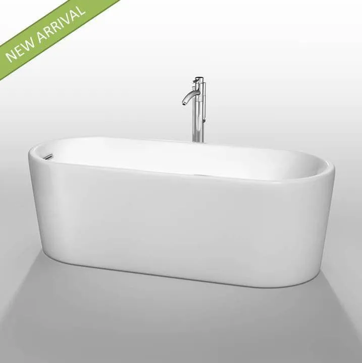 WYNDHAM COLLECTION Ursula 59" Soaking Bathtub